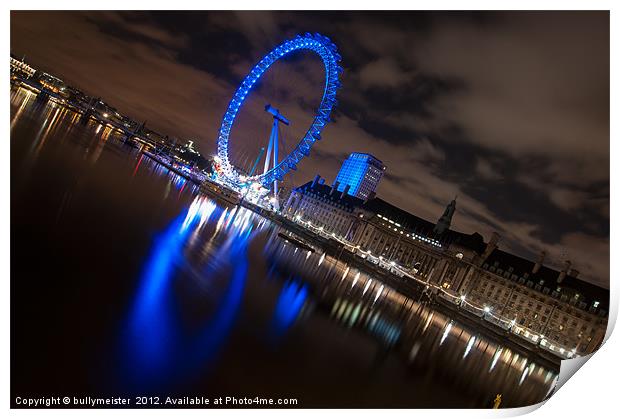 :The Eye of London: Print by bullymeister 