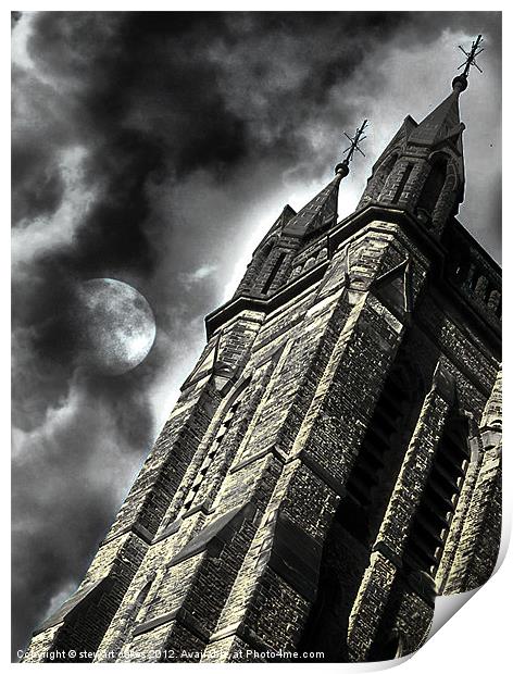 Church of England Print by stewart oakes