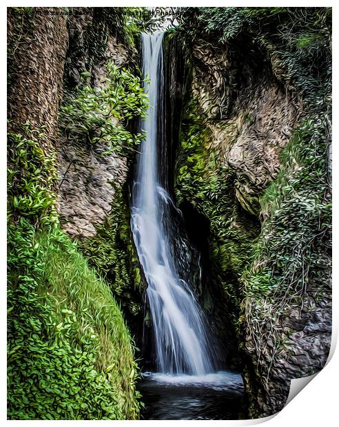 Dyserth Waterfall 2 Print by stewart oakes