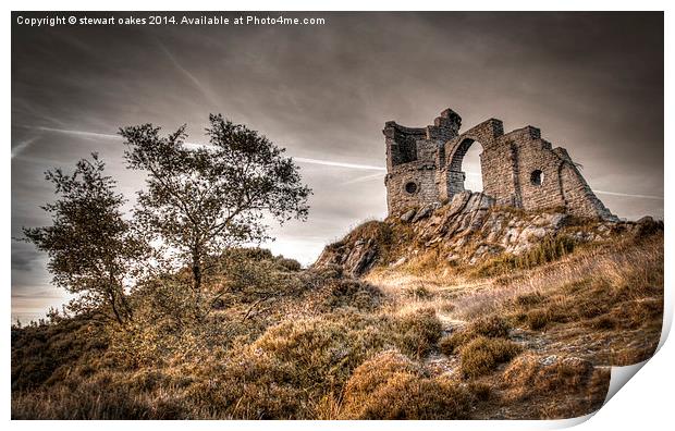  Future Air, Past Land Print by stewart oakes