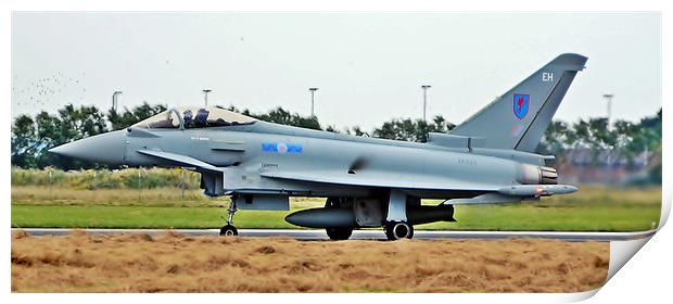 The Eurofighter Print by Andrew Rotherham