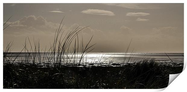 The Fylde Coast Print by Andrew Rotherham