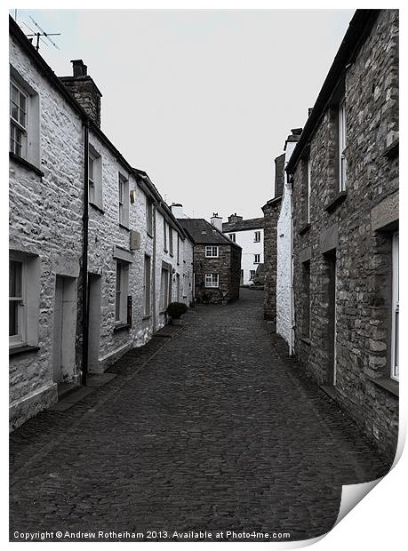 Dent Street Print by Andrew Rotherham