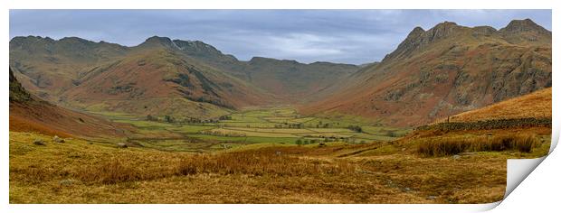 Great Langdale Print by Paul Madden
