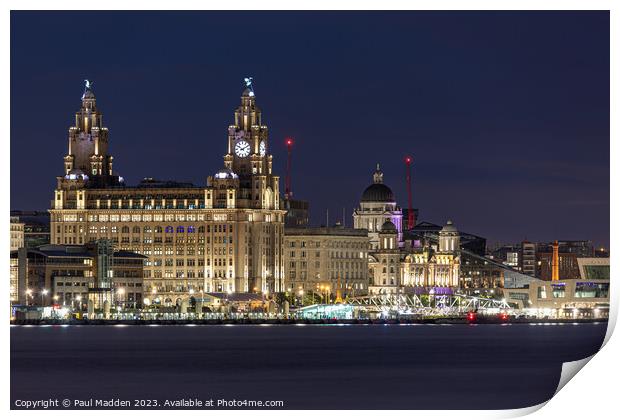 The Royal Liver Building Print by Paul Madden