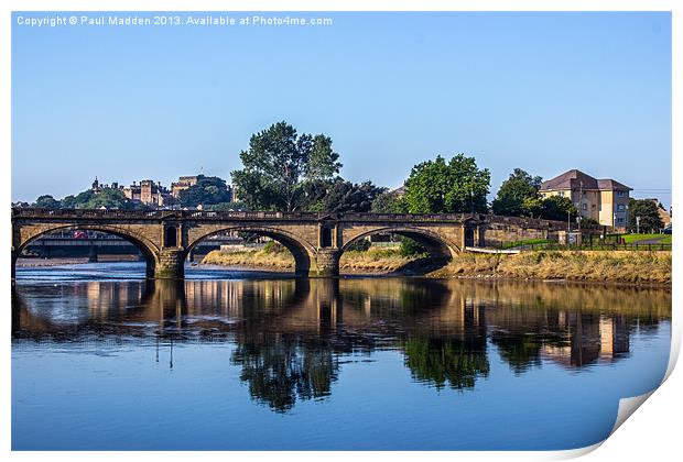 River Lune Bridge Print by Paul Madden