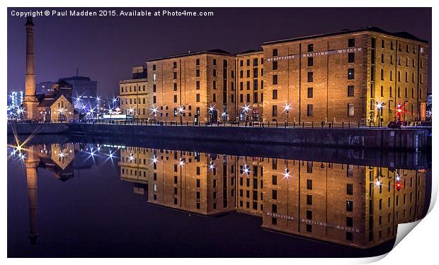 Merseyside Maritime Museum Print by Paul Madden