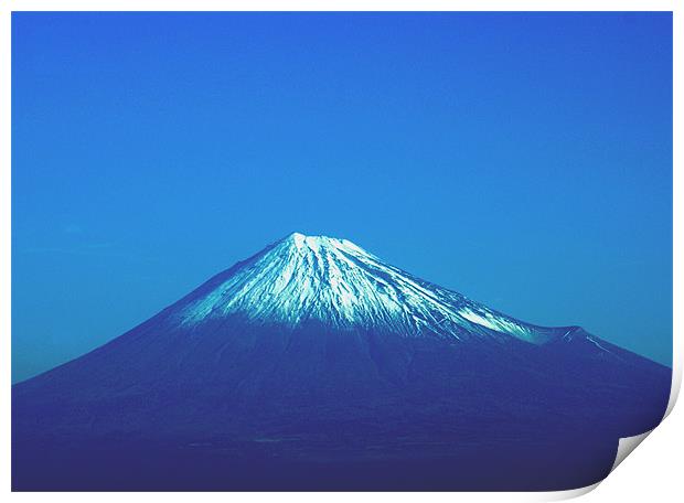Snow-capped Fuji Print by Daniel Gilroy