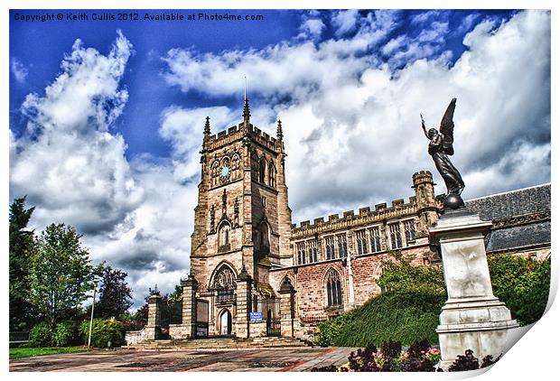 St.Marys Church Print by Keith Cullis