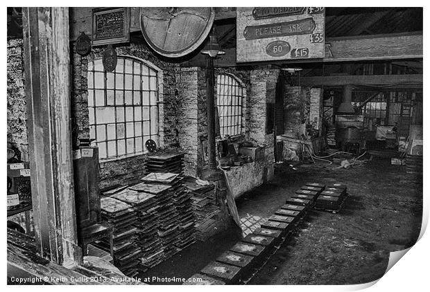 The Foundry Print by Keith Cullis