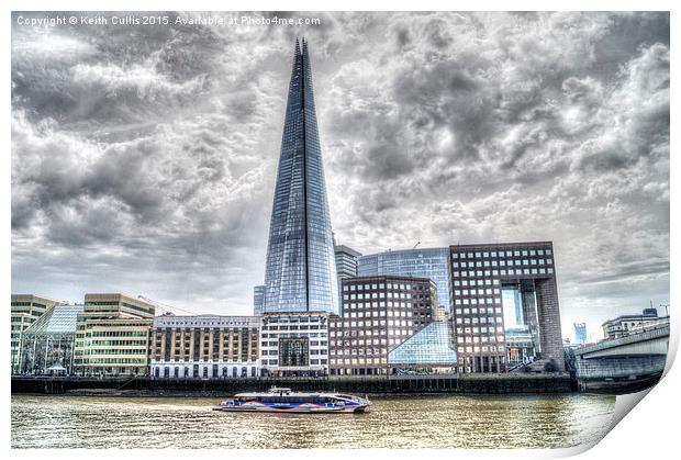  The Shard Print by Keith Cullis