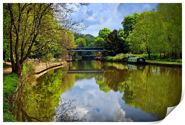 Sprotbrough Canal  Print by Darren Galpin