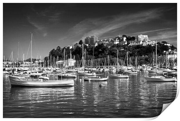 Torquay Harbour Print by Darren Galpin