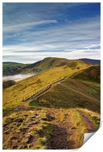 The Great Ridge Print by Darren Galpin