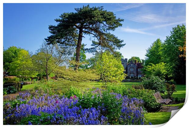 Westgate Gardens and Tower House, Canterbury  Print by Darren Galpin