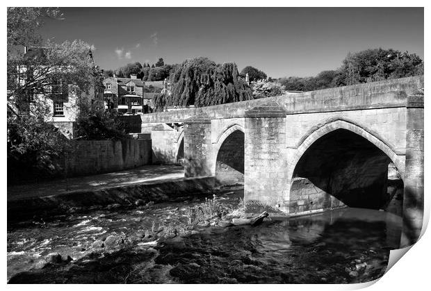 Matlock Bridge & River Derwent Print by Darren Galpin