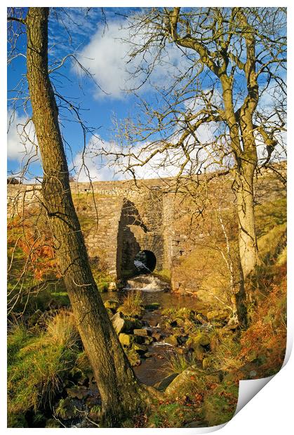 Burbage Bridge Print by Darren Galpin