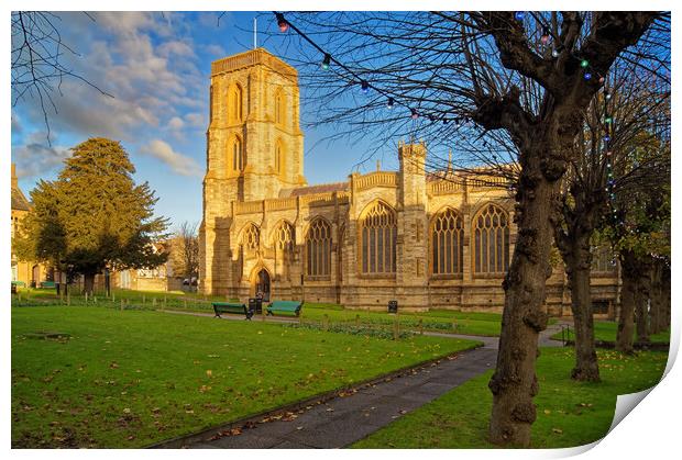 Church of St John the Baptist, Yeovil Print by Darren Galpin