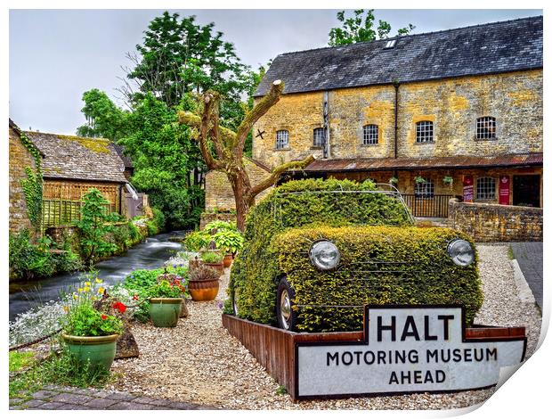 The Cotswold Motoring Museum Print by Darren Galpin