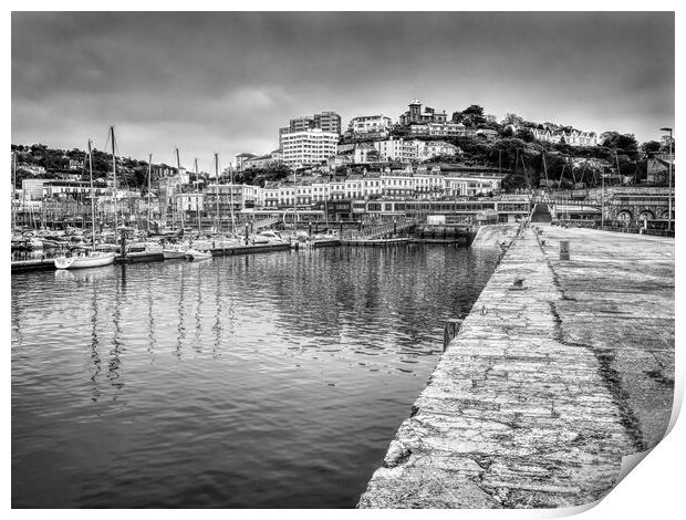 Torquay Harbour Print by Darren Galpin