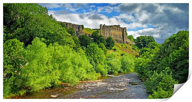 Richmond Castle  Print by Darren Galpin