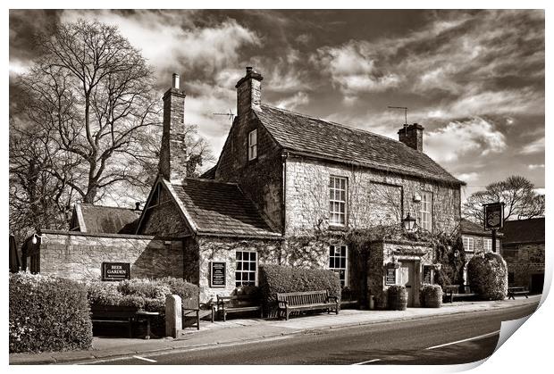 Rockingham Arms, Wentworth, South Yorkshire Print by Darren Galpin