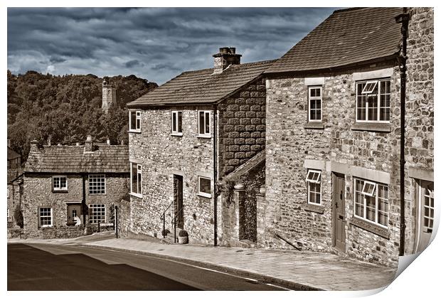 New Road and Culloden Tower, Richmond, North Yorks Print by Darren Galpin