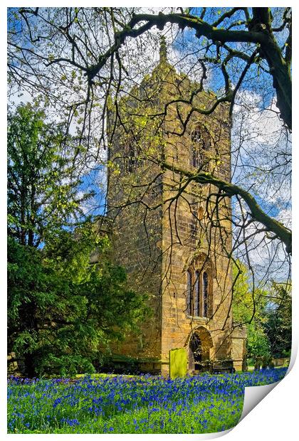 Church of St Michael and Our Lady Print by Darren Galpin