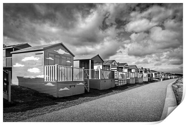 Tankerton Beach Huts   Print by Darren Galpin