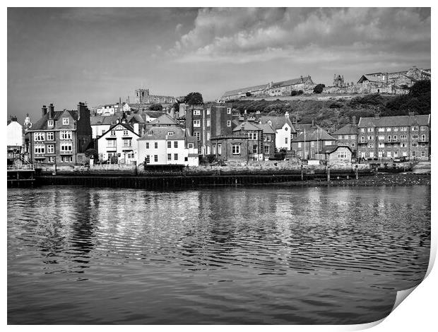 Whitby Harbour  Print by Darren Galpin