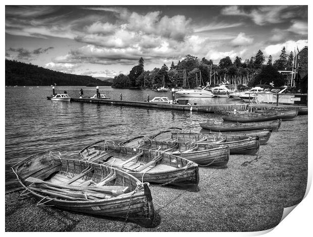Bowness on Windermere  Print by Darren Galpin