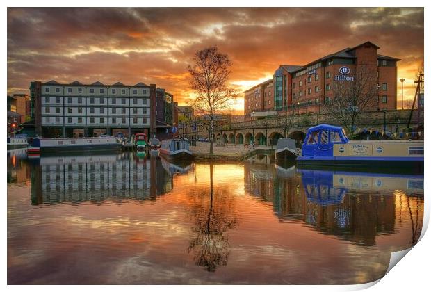 Victoria Quays Sheffield  Print by Darren Galpin