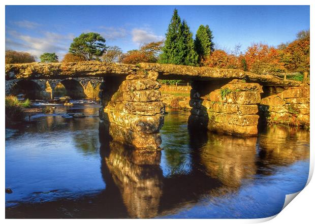 Dartmoor Postbridge Print by Darren Galpin