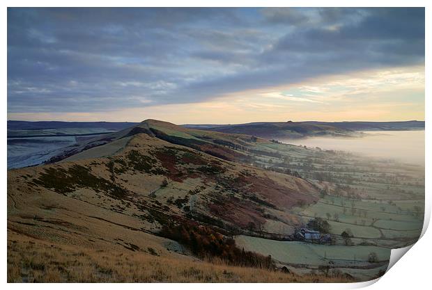 Great Ridge Morning Mist  Print by Darren Galpin