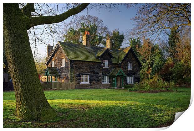 Arbourthorne Cottages  Print by Darren Galpin