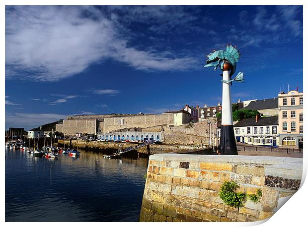 The Leviathan, The Barbican, Plymouth Print by Darren Galpin