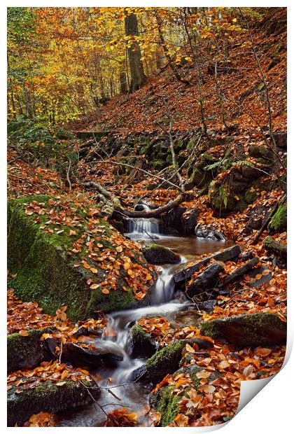Porter Clough in Autumn                            Print by Darren Galpin
