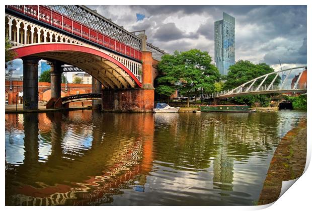 Castlefield and Beetham Tower, Manchester          Print by Darren Galpin
