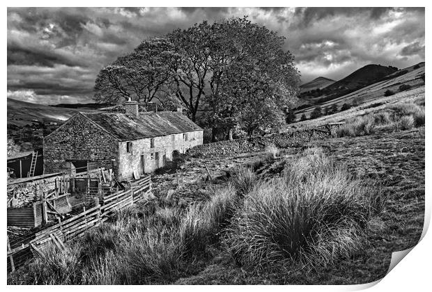  Old Farmhouse,Hope Valley                         Print by Darren Galpin