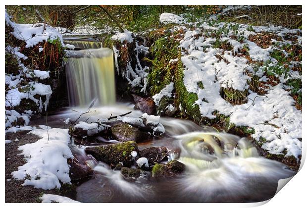 Upper Coppice Wheel in Winter                      Print by Darren Galpin