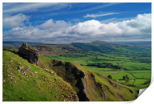 Winnats Pass & Hope Valley                         Print by Darren Galpin