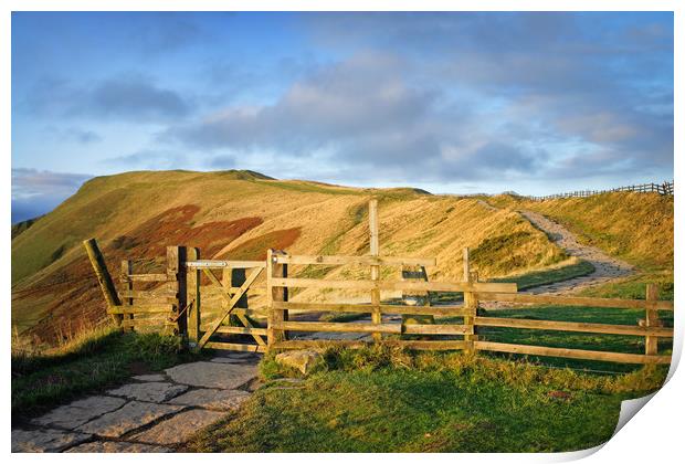  Gateway to Mam Tor                               Print by Darren Galpin