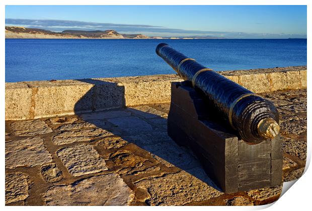 North Wall Cannon                              Print by Darren Galpin