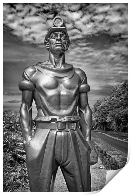 Man of Steel                              Print by Darren Galpin