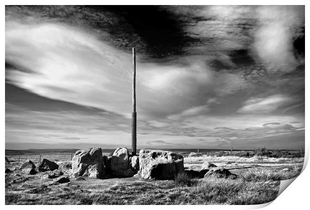 Stanage Pole, Peak District                        Print by Darren Galpin
