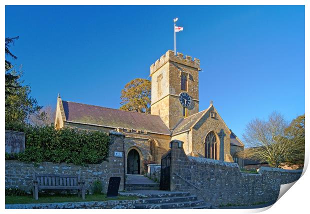 St John the Baptist Church, Symondsbury            Print by Darren Galpin