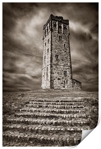 Victoria Tower,Castle Hill   Print by Darren Galpin