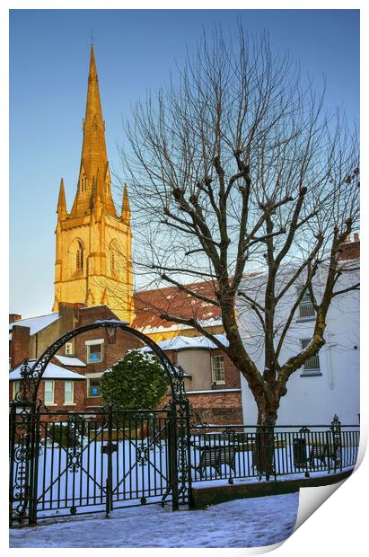 St Maries Cathedral, Sheffield Print by Darren Galpin