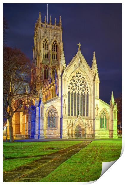 St Georges Church,Doncaster  Print by Darren Galpin