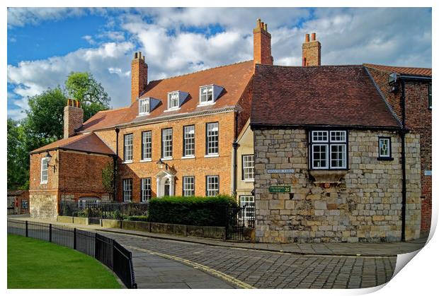 Minster Yard,York  Print by Darren Galpin